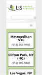 Mobile Screenshot of ls-energy.com